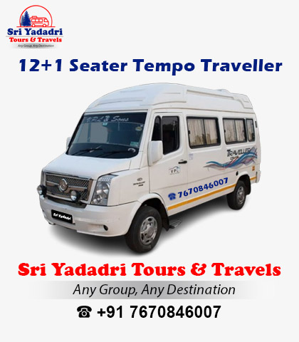 12+1 Seater Tempo Traveller