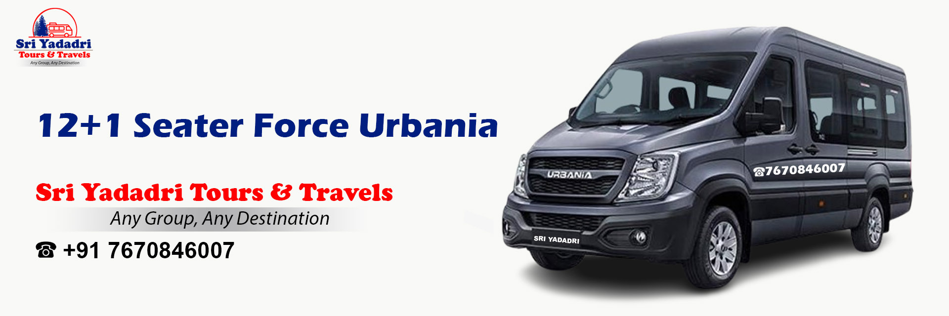 12+1 Seater Force Urbania