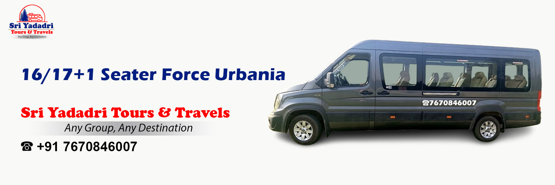 16 Plus 1 Seater Force Urbania